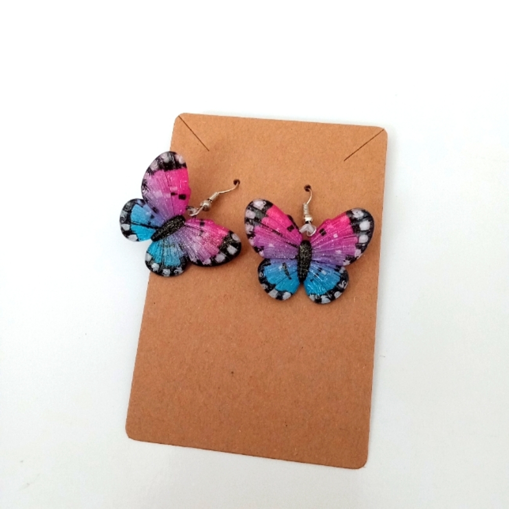 Fashion Jewelry Butterfly Dangle Earrings